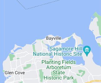 Map of Bayville, Long Island